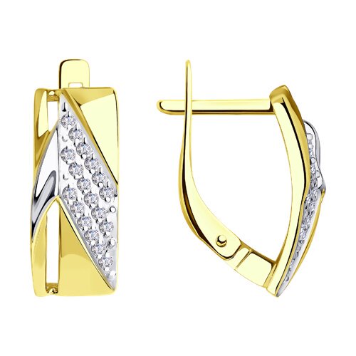 Серьги Diamant 53-120-00953-1 3,15гр. купить,NaN