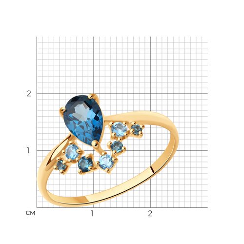 Кольцо Sokolov 715028 16,5р 1,54гр. купить,NaN