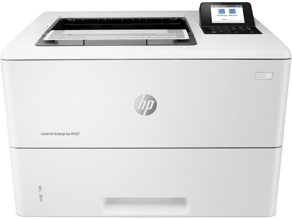 Принтер HP 1PV87A LaserJet Enterprise M507dn белый
