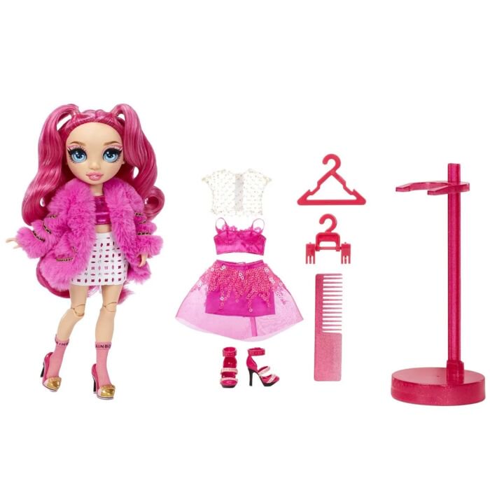 Кукла Poopsie Rainbow High Fashion Doll-Fuchsia 26см купить,NaN