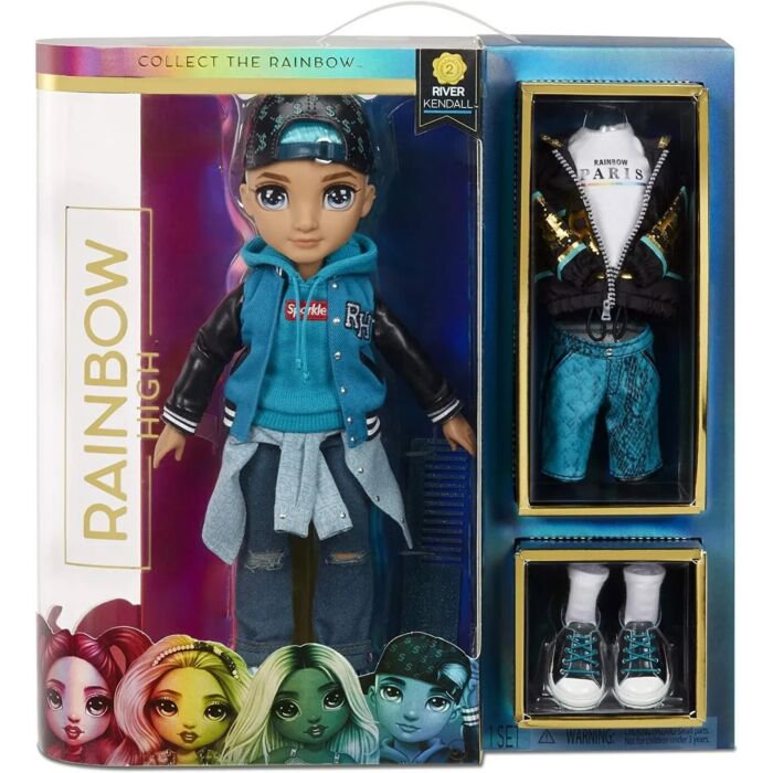 Кукла Poopsie Rainbow High  Fashion Doll-Teal Boy Мальчик 26см купить,NaN