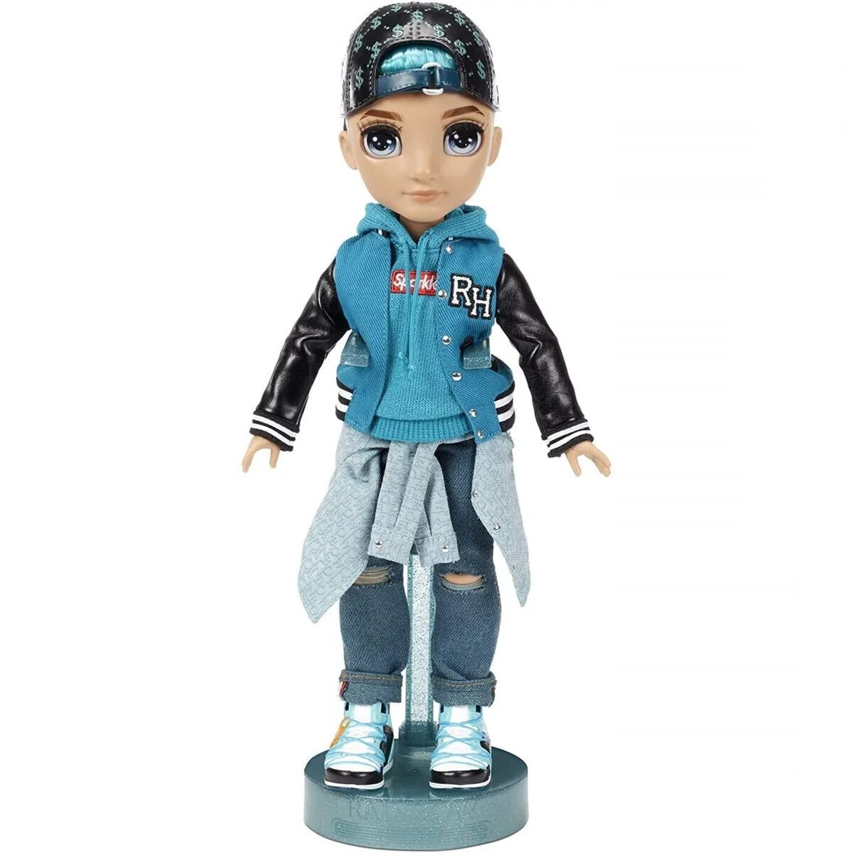 Кукла Poopsie Rainbow High  Fashion Doll-Teal Boy Мальчик 26см купить,NaN