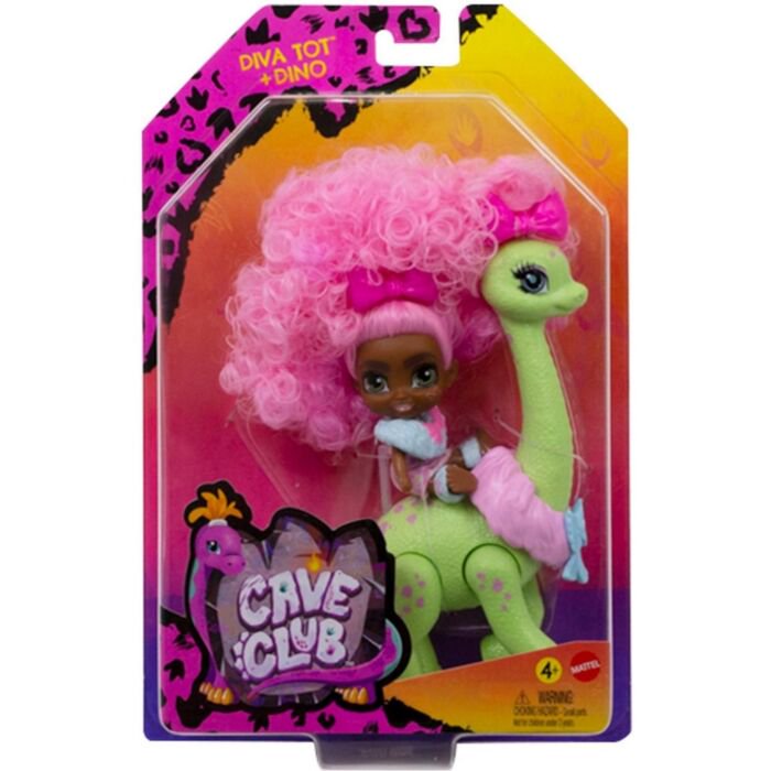 Игровой набор Cave Club Пещерный малыш с динозавром  зеленый купить,NaN