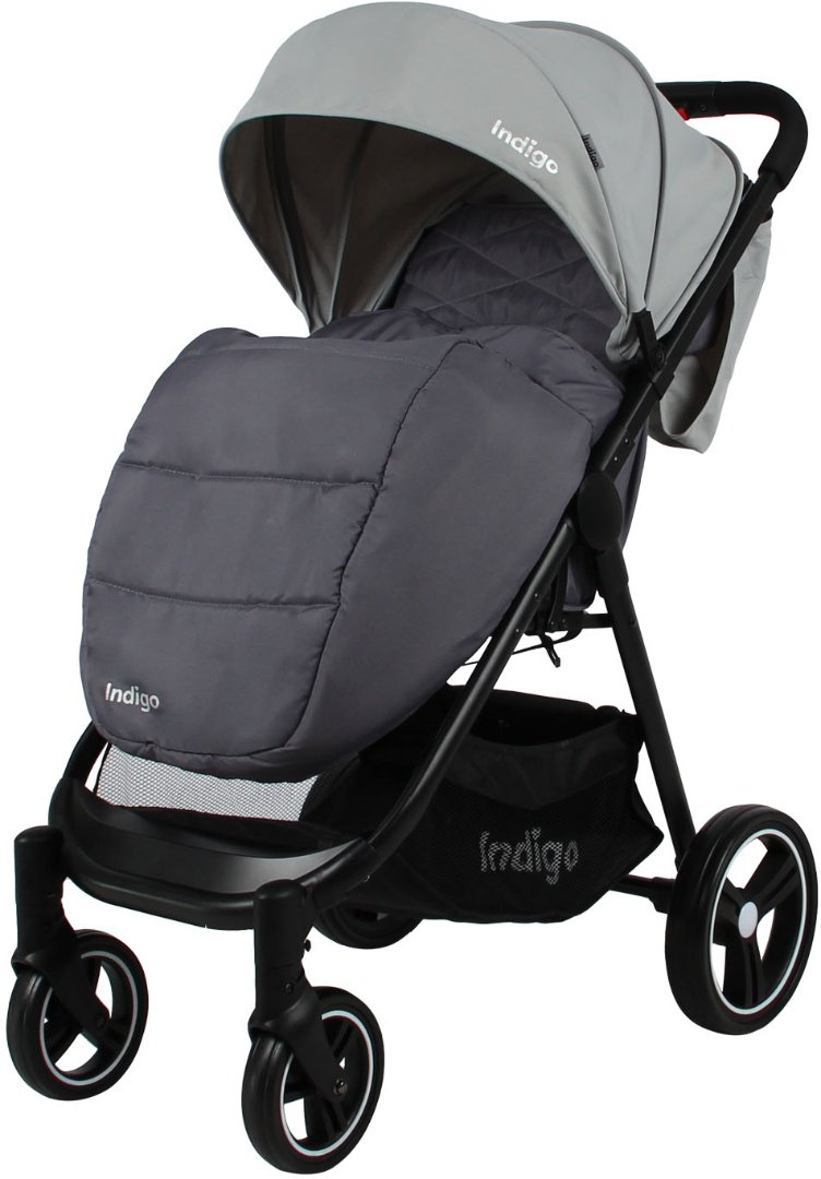 Коляска прогулочная Indigo Assana SAG020 Grey/Light grey  купить,NaN
