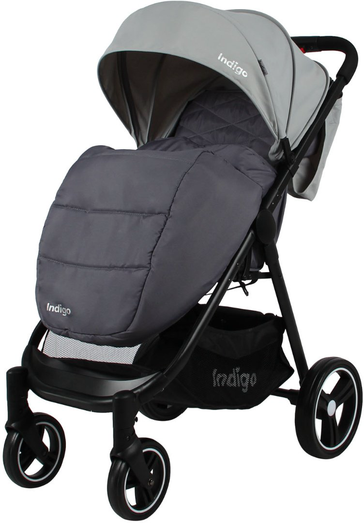Коляска прогулочная Indigo Assana SAG020 Grey/Light grey  купить,NaN