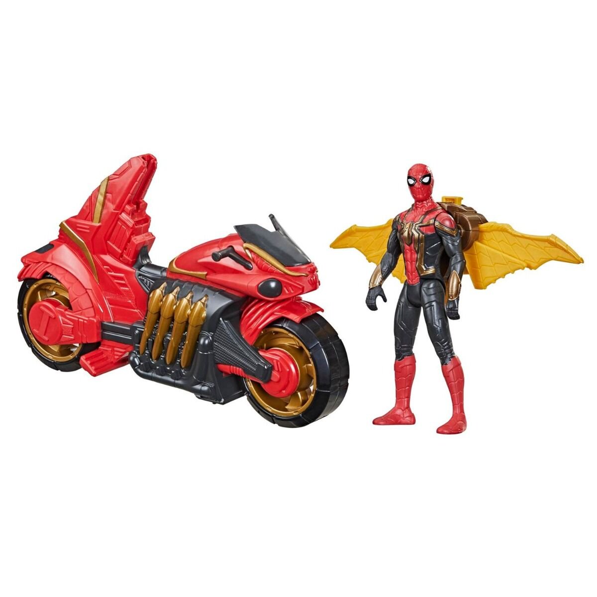 Игровой набор  Spider-Man Человек-паук на мотоцикле купить,NaN