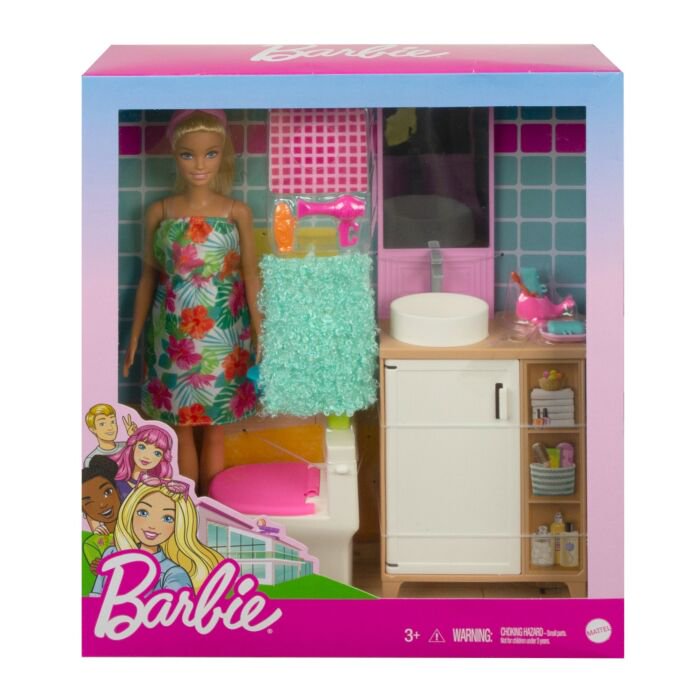 Игровой набор Barbie Комната  ванная купить,NaN