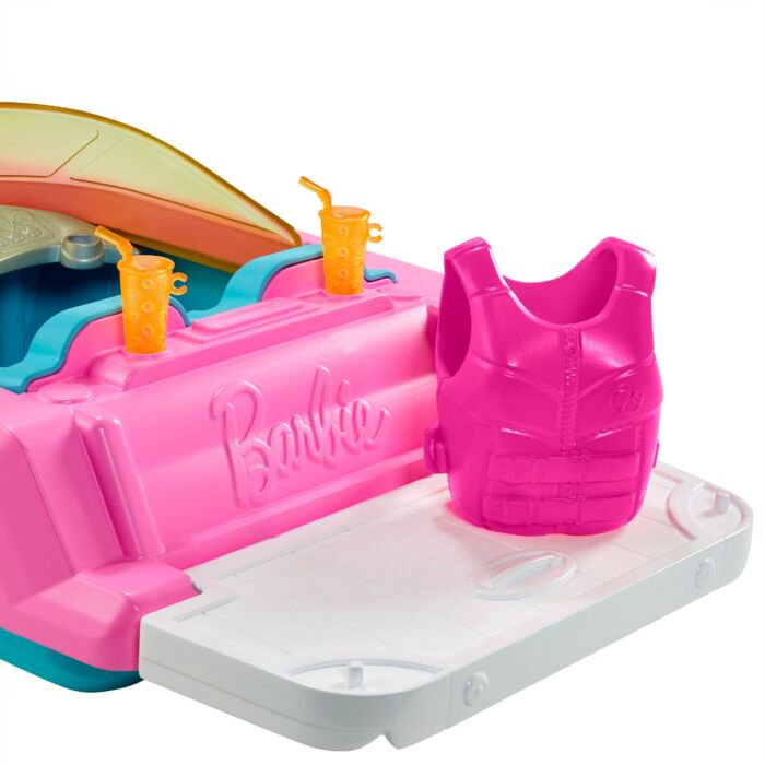 Катер Barbie  GRG290 розово-голубой купить,NaN