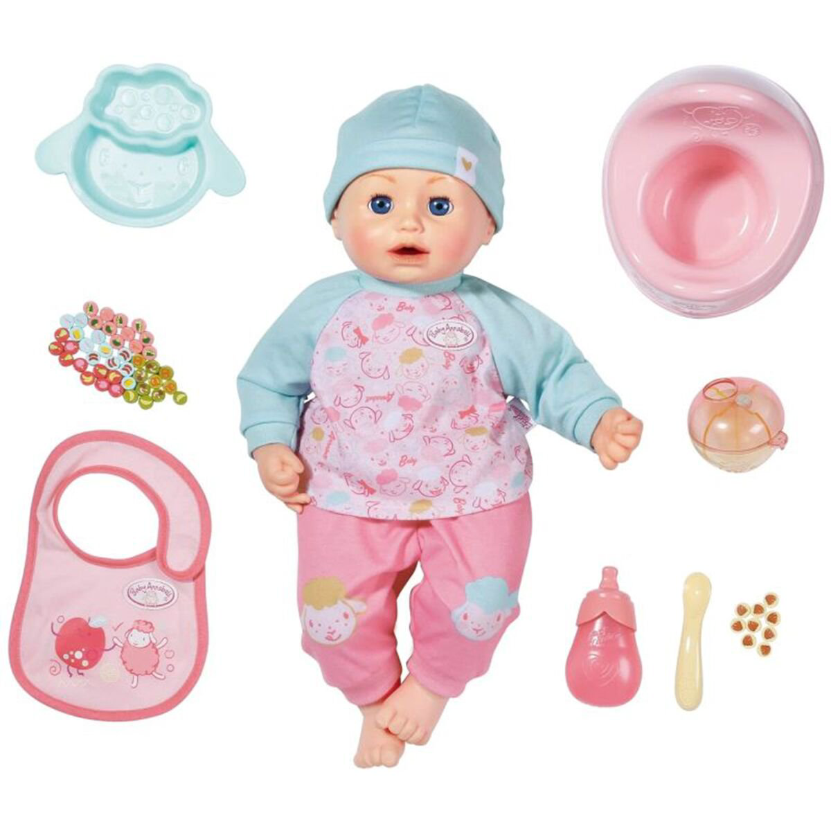 Кукла Zapf Creation Baby Annabell Время обед 43 см 703-601 купить,NaN