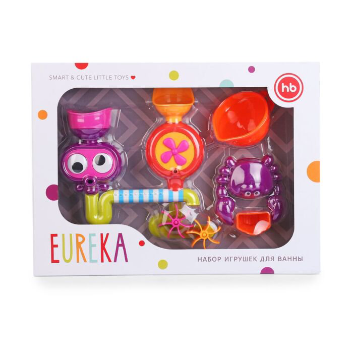 Набор игрушек Happy Baby Eureka purple купить,NaN