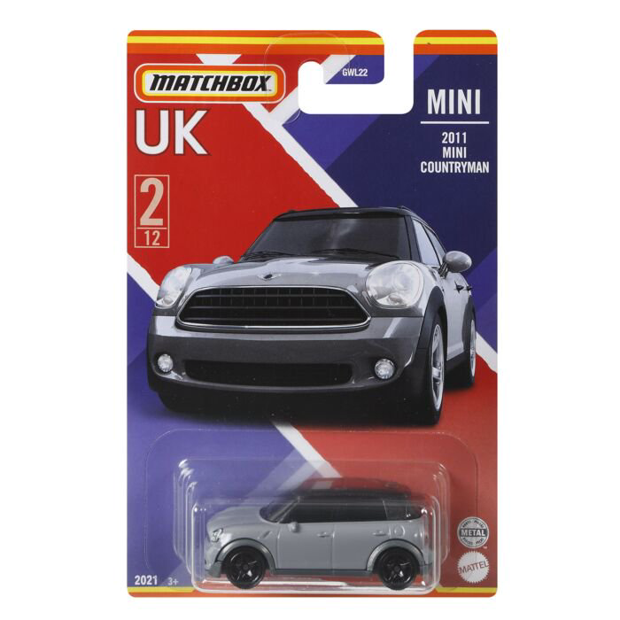 Машинка Mattel Matchbox Best of UK-Mini Countryman 2011 купить,NaN