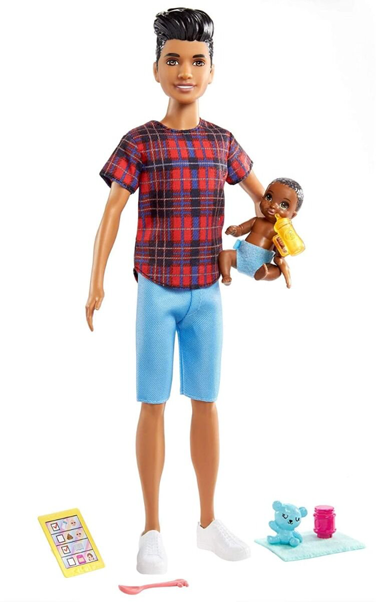 Кукла  Barbie няня   Кен в джинсовых шортах купить,NaN