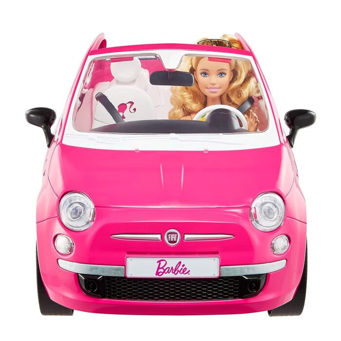 Игровой набор Barbie Фиат розовый купить,NaN