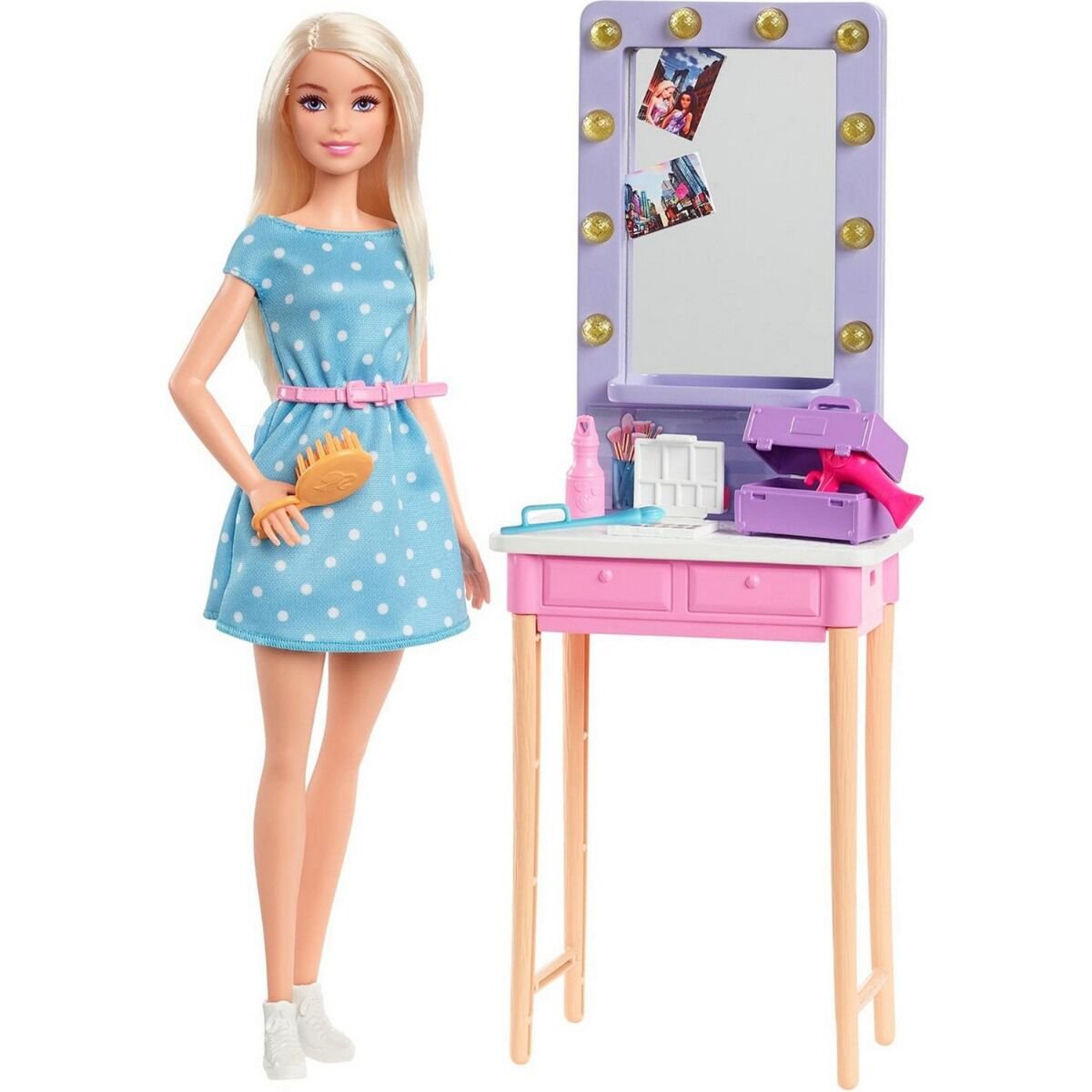 Игровой набор Barbie Туалетный столик для Barbie из Малибу купить,NaN