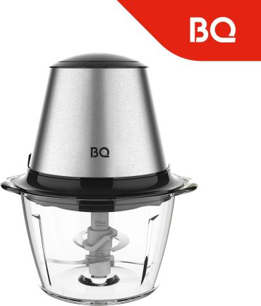 Кухонный измельчитель BQ CH1005 серебристый купить,NaN