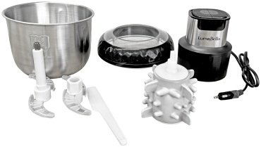 Кухонный измельчитель LumaBella LB-56005 черный, серебристый - ForteMarket Кухонный измельчитель LumaBella LB-56005 черный, серебристый купить,0
