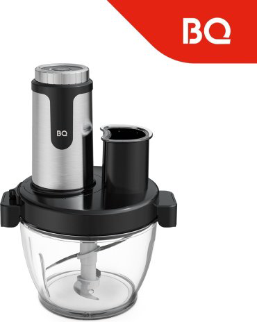 Кухонный измельчитель BQ CH1009 черный, стальной купить,NaN