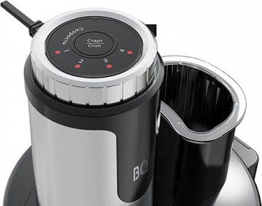 Кухонный измельчитель BQ CH1009 черный, стальной купить,NaN