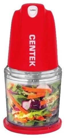 Кухонный измельчитель CENTEK CT-1391 красный