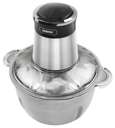 Кухонный измельчитель CENTEK CT-1399 стальной купить,NaN