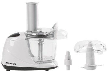 Кухонный измельчитель SAKURA SA-6253W белый