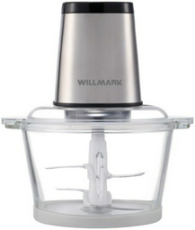 Кухонный измельчитель Willmark WMC-7288SS серебристый