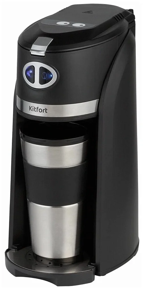 Кофемашина Kitfort КТ-796 черная купить,35790