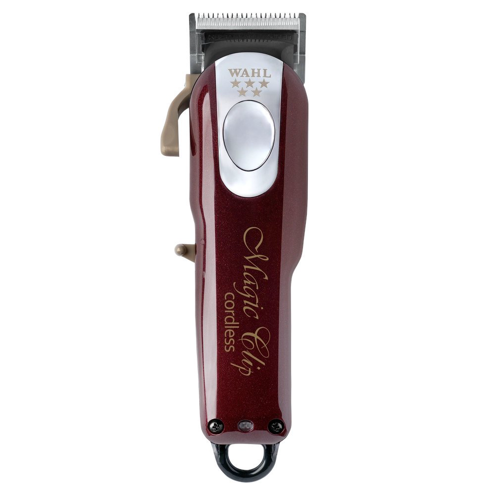 Машинка для стрижки Wahl Cordless Magic Clip 08148-2316H бордовая  купить,NaN