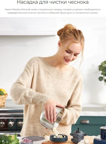 Кухонный комбайн Morphy Richards MR9401A синий, серебристый купить,NaN