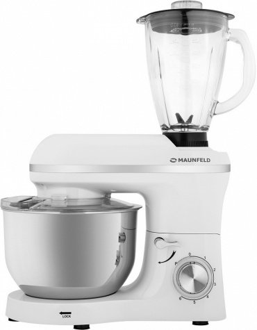 Кухонный комбайн MAUNFELD MF-435WH PRO белый - ForteMarket Кухонный комбайн MAUNFELD MF-435WH PRO белый купить,0