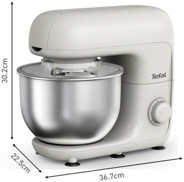 Кухонный комбайн Tefal Bake Essential QB160138 белый купить,NaN