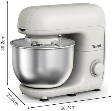 Кухонный комбайн Tefal Bake Essential QB160138 белый купить,NaN