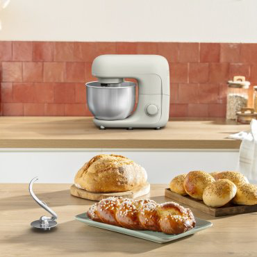 Кухонный комбайн Tefal Bake Essential QB160138 белый купить,NaN