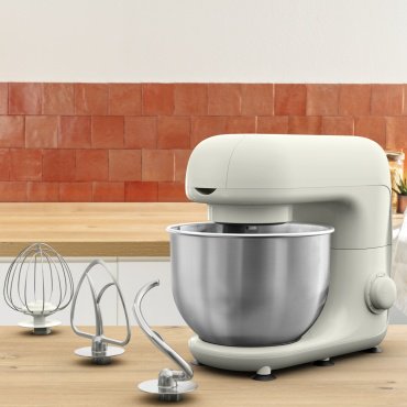 Кухонный комбайн Tefal Bake Essential QB160138 белый купить,NaN