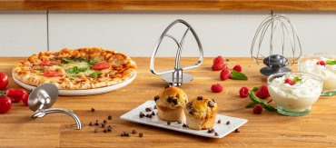 Кухонный комбайн Tefal Bake Essential QB160138 белый купить,NaN