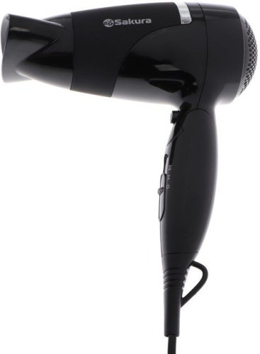 Sakura Фен Sakura SA-4040BK, 1800 Вт, 2 скорости, 2 температурных режима, концентратор, чёрный фен 1800 Вт