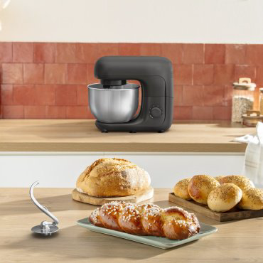 Кухонный комбайн Tefal Bake Essential QB161H38 черный купить,NaN