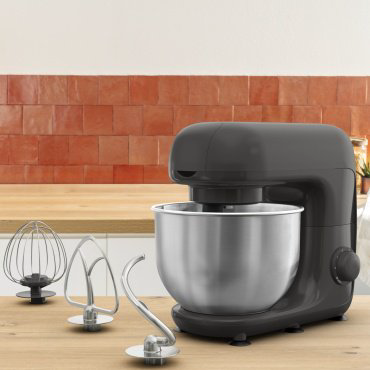 Кухонный комбайн Tefal Bake Essential QB161H38 черный купить,NaN