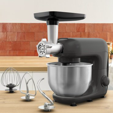 Кухонный комбайн Tefal Bake Essential QB161H38 черный купить,NaN