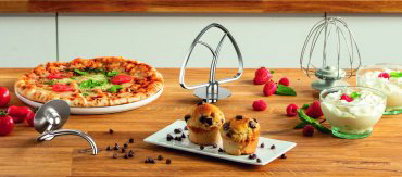 Кухонный комбайн Tefal Bake Essential QB161H38 черный купить,NaN