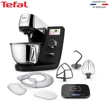 Кухонный комбайн Tefal I-Coach Touch QB951DF0, металл купить,NaN