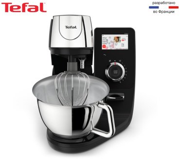 Кухонный комбайн Tefal I-Coach Touch QB951DF0, металл купить,0