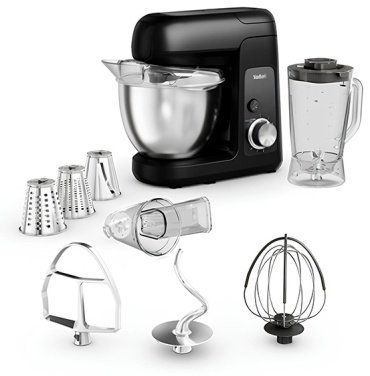 Кухонный комбайн Tefal QB522838 черный - ForteMarket Кухонный комбайн Tefal QB522838 черный купить,0