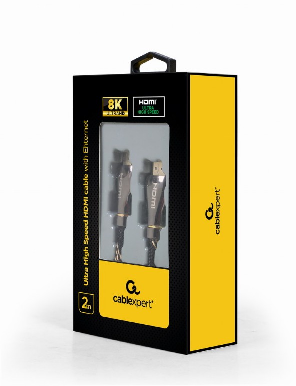 Кабель Cablexpert HDMI CCBP-HDMI8K-2M 2м черный