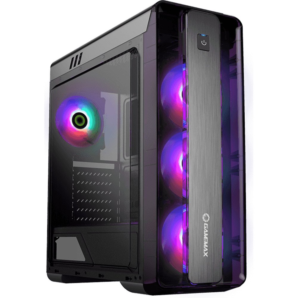 Корпус GameMax  MoonLight FRGB BK черный