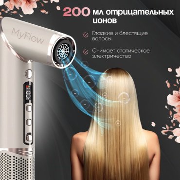 MyFlow Finstyler стайлер 1400 Вт
