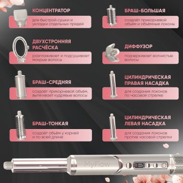 MyFlow Finstyler стайлер 1400 Вт