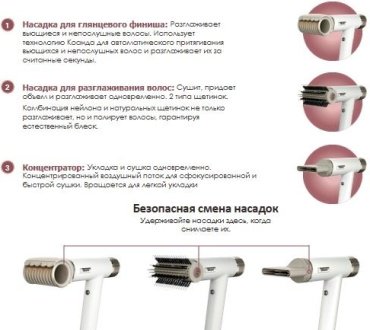 Shark HD352EU фен 1700 Вт купить,0