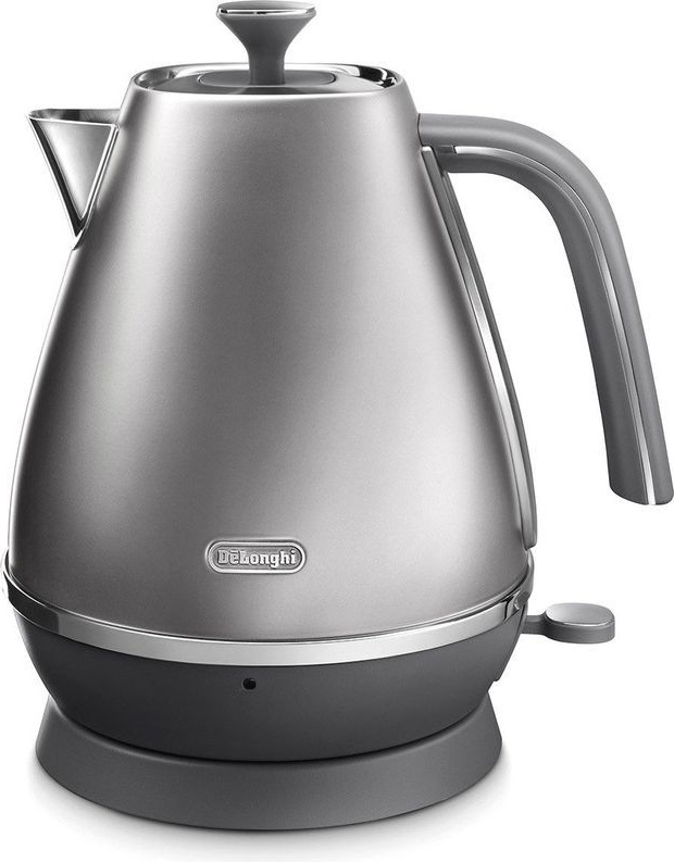 Электрочайник Delonghi KBI2001.S 1.7 л темно-серебристый купить,NaN