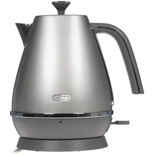 Электрочайник Delonghi KBI2001.S 1.7 л темно-серебристый купить,NaN
